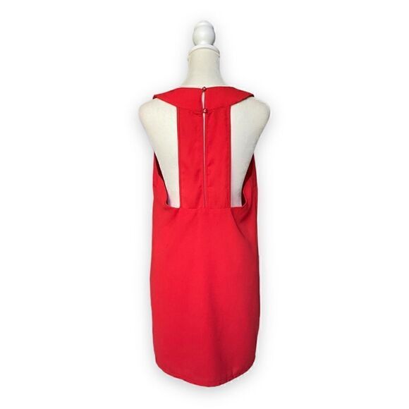 MIAMI Red Racerback Shift Mini Dress - Picture 6 of 16